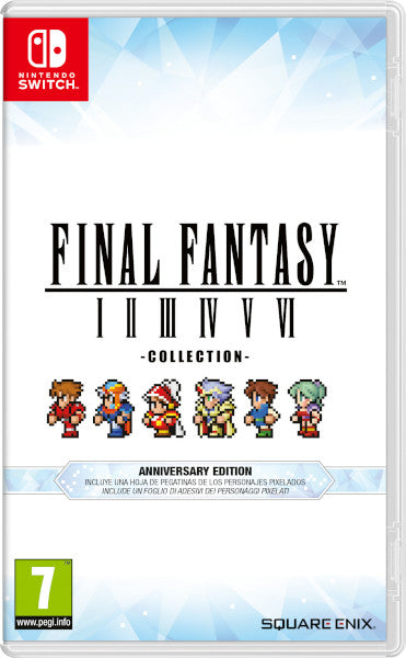 FINAL FANTASY I-VI COLLECTION ANNIVERSARY EDITION FINAL FANTASY I-VI COLLECTION ANNIVERSARY EDITION